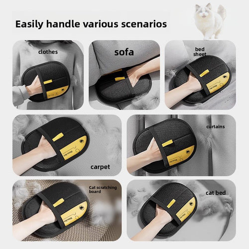 Electrostatic Pet Hair Removal Glove